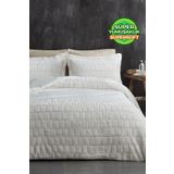 Evlen Home Collection Çift Kişilik Kürk Tavşan Tüyü Yorgan Uyku Seti Yumuşak Dolgulu Wellsoft Peluş 3 Parça Benita Krem