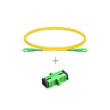 Evlere Kadar Fiber Fiber Internet Kablo Uzatma Paketi 20 Metre (Sc-Apc Sc-Apc Patchcord ve Konnektör)