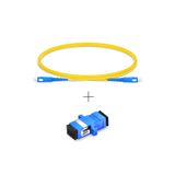 Evlere Kadar Fiber Fiber Internet Kablo Uzatma Paketi 20 Metre (Sc-Pc Sc-Pc Patchcord ve Konnektör)
