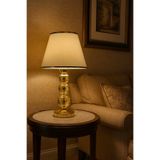 EvLight Cross Cam Gold Metal Abajur