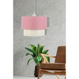 EVLight Deko Pasta Pembe-Beyaz 25'lik Sarkıt Avize