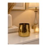EvLight Gold A Seri Metal Çiçek Vazo-Çiçeksiz