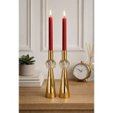EvLight Kristal 2’li Rose Gold Mumluk