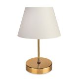 Evlight Nura Abajur Gold Krem & Gold