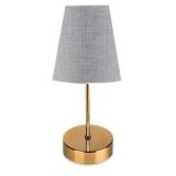 Evlight Rose Abajur 101 Gold Gri & Gold
