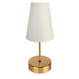 Evlight Rose Abajur Gold Beyaz & Gold