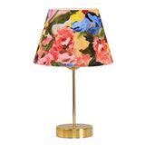 EvLight Yağlı Boya Fresh Metal Gold Abajur