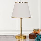 Evlight Yesna Abajur, Gold Krem