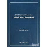 EVLILIK BİRLİĞİNDE YASAK MAL REJIMI OLARAK EDİNİLMİŞ MALLARA KATILMA REJIMII - SUAT SARI