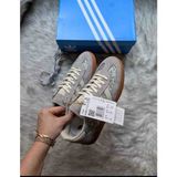 Evlium Adidas Handball Spezial Grey Silver Glitter Kadın Spor Ayakkabı - Gri