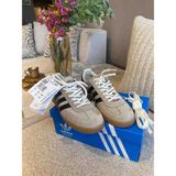 Evlium Adidas Handball Spezial Unisex Bej Spor Ayakkabı - 02S-Bej