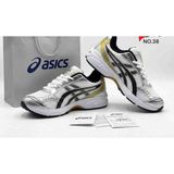 Evlium asics Gel-Kayano 14 Unisex Spor Ayakkabı - Beyaz - Gümüş - Altın