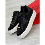 Evlium Guess Siyah Taşlı Kadın Sneaker - 001-Siyah