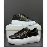 Evlium Guess Siyah Taşlı Kadın Sneakers - 001-Siyah