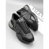 Evlium Valentino Ncy Erkek Siyah Sneaker Ayakkabı - 001 Siyah
