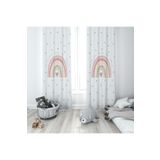 Evmila Çocuk Odası Desenli Fon Perdesi, Çok Renkli, 70 x 270, 22EVML009757