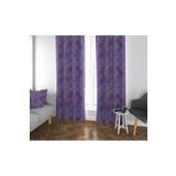 Evmila Evmila Çocuk Odası Desenli Fon Perde, Beyaz, 140 x 200, LLFP 1376