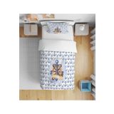 Evmila Evmila Dekoratif Desenli Çocuk Yatak Örtüsü, Çok Renkli, 140 x 220, LL1EV101