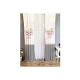 Evmila Prenses Kedi Desenli Çocuk Odası Fon Perde, Çok Renkli, 140 x 260, TYC00676943646
