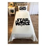 Evmila Star Wars Desenli 140 X 220 Dekoratif Çocuk Ve Genç Yatak Örtüsü - Beyaz, 140 x 220, 51761