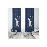 Evmila Uzay Fon Perde 52, Beyaz, 140 x 220, MLBYBD52