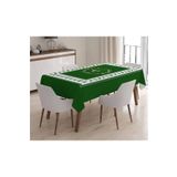 Evmila Yılbaşı Özel Geyik Desenli Masa Örtüsü, Çok Renkli, 140 x 140, 5448