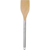 Evmoni Ahşap Uçlu Metal Servis Gereçleri Spatula 2 Adet