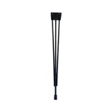 Evnalia Metal Firkete Ayak Kütük Masa Orta Sehpa Zigon Ayağı 46 cm