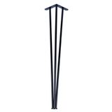 Evnalia Metal Profil Boru Ayak Kütük Yemek Çalışma Masası Dresuar Ayağı 73 cm (1 Adet)