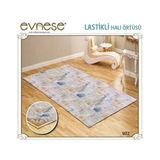 Evneşe 6M2 Lastikli Halı Örtüsü Desenli U72