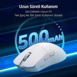 Evnıa Serisi SPK9618 Kablosuz Bluetooth Dual Mod 26000DPI 6 Tuşlu Optik Oyuncu Mouse Siyah - Çok Renkli