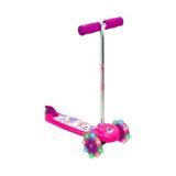 Evo 3 Tekerlekli Işıklı Scooter - Ahşap - Bej
