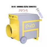 Evo 40 Pros - 40 Kw Kumandalı Ve Dijital Endüstriyel Elektrikli Fanlı Isıtıcı