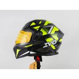 Evo 906 Çene Açılır Kask Siyah / Gri / Sarı Siyah / Gri /Sarı