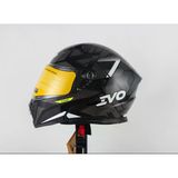 Evo 906 Çene Açılır Kask Siyah / Gri Siyah / Gri