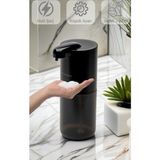 Evo House Otomatik Sensörlü Köpük Sıvı Sabunluk - Şarjlı- Duvara Monte - P12S Model - Siyah