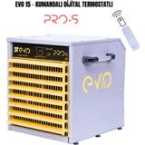 EVO15 Pros - 15 Kw Kumandalı ve Dijital Endüstriyel Elektrikli Fanlı Isıtıcı - 15 W