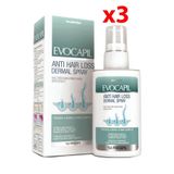 Evocapil Saç Dökülmesine Karşı Dermal Sprey, 60 ml, 3'lü Set