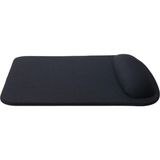 Evocase EVO305 Microfiber Malzemeden Üretilmiş Bilek Destekli Mousepad Siyah Renkli Ergonomik Tasarım