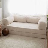 Evodeko Nook Yataklı Minder Kanepe - Daybed - Beyaz