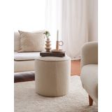 evodeko TEDDY Minimalist Beyaz Puf