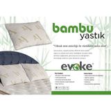 Evoke Bambu Ortopedik Uyuma Yastığı - 50 × 70 cm - 02A-Beyaz