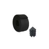 Evokids ( 2 Metre Çok Amaçlı Kenar + 4 Adet köşe koruyucu ) Siyah Çok Amaçlı Kauçuk Kenar Koruyucu