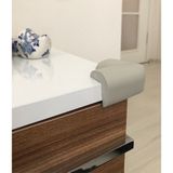 Evokids ( 2 Metre Kauçuk Kenar + 4 Adet Köşe ) Gri Kauçuk Kenar Koruyucu