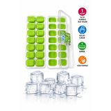 evolis kitchen 14 Bölmeli Yapışmaz Silikon Bas Çıkar Buzluk Buz Kalıbı 1 Adet(25x10)