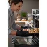 evolis kitchen 2 Adet Siyah Silikon Fırın Eldiveni
