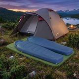 Evolite 2 Kişilik Kamp Seti 1 Adet Excamp 3 Pro Çadır 2 Adet 0 Derece Uyku Tulumu 2 Adet Şişme Mat