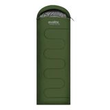 EVOLITE CAMPER PRO SQ 0ºC KARE TİPİ UYKU TULUMU haki