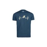 Evolite Cycling T-Shirt, Erkek, Slim Fit, Turkuaz, L Beden