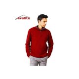 Evolite Fuga Bay Mikro Bordo Erkek Polar Sweater